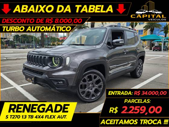 JEEP RENEGADE 1.3 T270 TURBO FLEX S 4X4 AT9